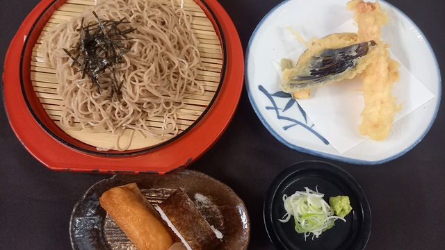 天ぷらざる蕎麦セット
